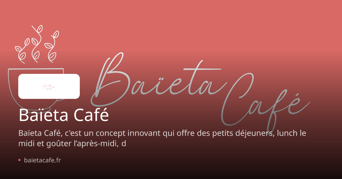 Baietacafe à Vence
